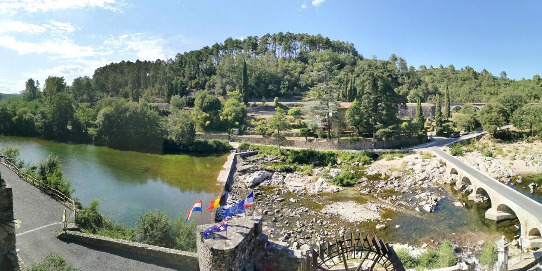 Bed and Breakfast Le Moulin du Temps à Corbés Extérieur photo