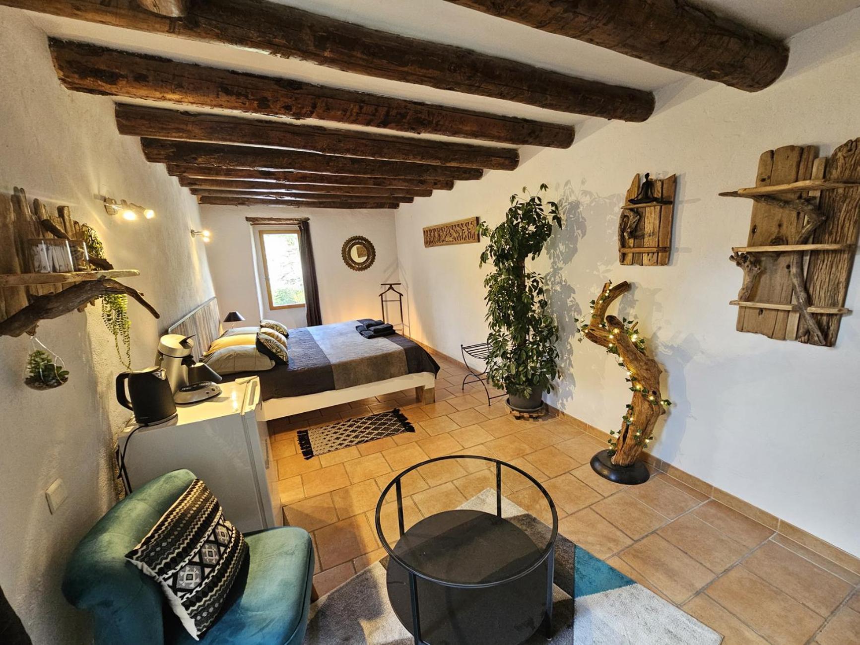Bed and Breakfast Le Moulin du Temps à Corbés Extérieur photo